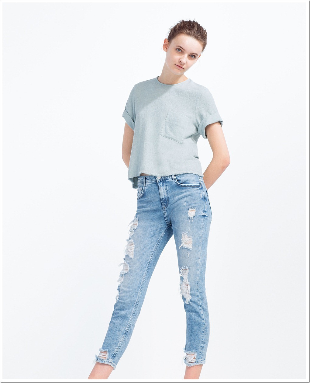 SS16 Denim Styles From Zara Zara Collection Denim Jeans Trends 