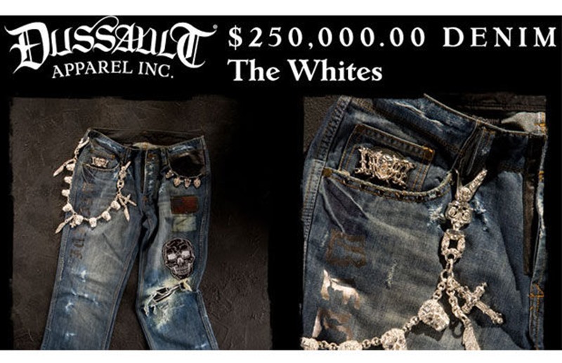 Most Expensive Jeans…..Escada Couture Swarovski Crystal Jeans