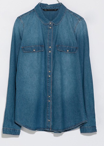 Latest Denim Shirts Looks From Zara – Denimandjeans | Global Trends ...