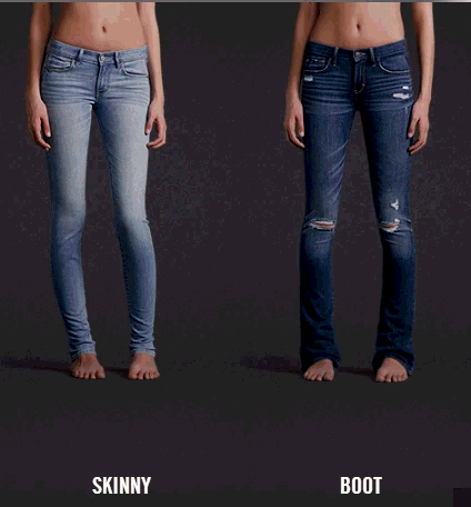 a&f skinny vs super skinny jeans reddit