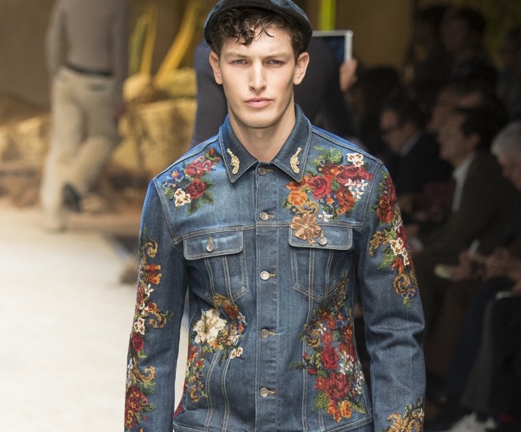 dolce and gabbana embroidered jeans