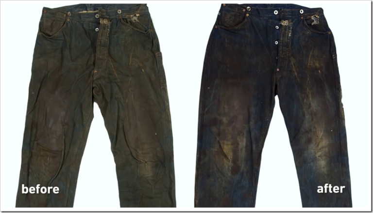 100 year old levi jeans