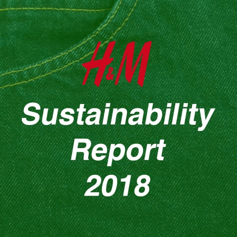 H&M Sustainability Report 2018 Denimandjeans Global Trends, News